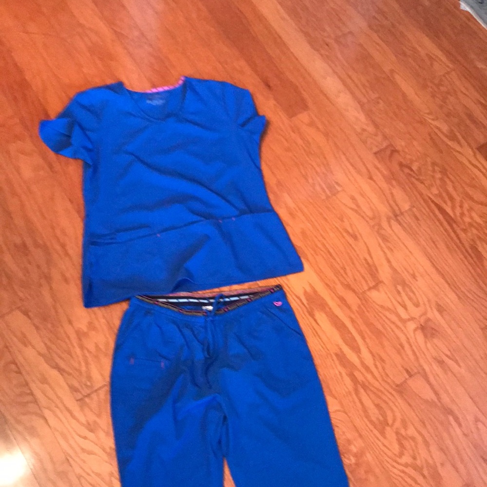 Heart and soul scrubs. Perfect condition.